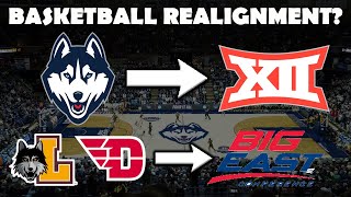 UConn Joining the BIG 12 Conference Realignment Rumors and Predictions [upl. by Aicetal429]