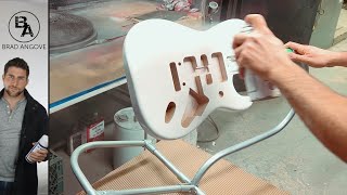 Tips for Spray Painting a Guitar Body [upl. by Alekim]