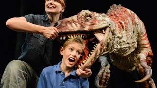 Erths Dinosaur Zoo Live  Birmingham February 2016 [upl. by Herbst]