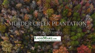 Murder Creek Plantation  37550 Acres  Jasper County GA  LandMartcom [upl. by Issiah370]