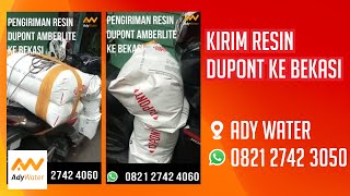 Ady Water  Pengiriman Resin Amberlite ke Bekasi Jual Resin Dowex Amberlite Murah Filter Air [upl. by Castra431]