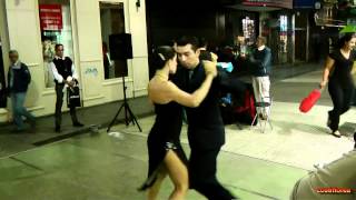 Argentina  Tango street dance on Avenue Florida part1  South America part 39  Travel Video HD [upl. by Stiruc]