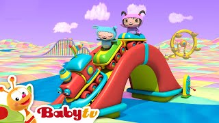 Un giro sotto la pioggia 🎢🚂​  parco giochi dei giocattoli 🎡 cartoni animati per bambini BabyTVIta [upl. by Akirret500]