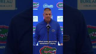 Billy Napier takes dig at “basement” critics in rural Central Florida  Florida Gators Football [upl. by Nylrats]