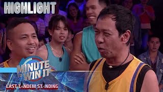 Minute To Win It Long Mejia tinalo ang pick up lines nina Kid at McCoy [upl. by Anoli]