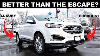 2022 Ford Edge Titanium Is The Edge Worth It [upl. by Yelssew633]