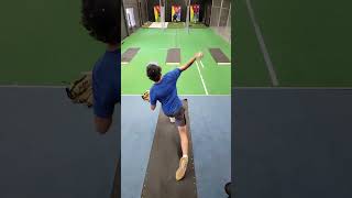 What Do You See 16u Pitcher 126 Curveball Slow Motion [upl. by Michey]