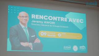 Jeremy Awori visits ENSEA School of Economic and Sciences in Côte dIvoire [upl. by Akimehs]