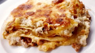 Lasagnes bolognaises fondantes [upl. by Fredella]