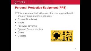 Transmission Prevention amp Universal Precautions Training [upl. by Vassell]