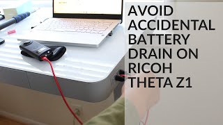 Fixing RICOH THETA Z1 Battery Drained After Taking Out of Case [upl. by Retloc518]