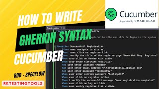 SpecFlow NET  Gherkin Syntax  Selenium WebDriver CSharp [upl. by Meneau]