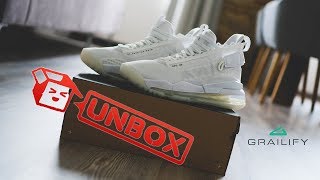 Unboxing Air Jordan ProtoMax 720 White  Grailify [upl. by Renmus]