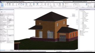 REVIT Maj2016 Vidéo 8 Murs rideau [upl. by Desdamonna]