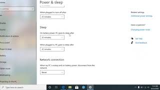 12  Windows 10 Power amp sleep settings  Badalida Hurdada iyo Korontada  Somali [upl. by Ushijima47]