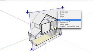 SketchUp Cutting plans and sections [upl. by Valiant949]