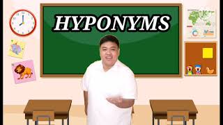 ENGLISH 3 QUARTER 3 HYPONYMS and HYPERNYMS [upl. by Aniles]