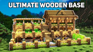 Minecraft Ultimate Wooden House Tutorial how to build 119 [upl. by Charbonneau]