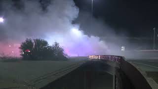 Fiery Crash Destroys a Semi Truck and Its Cargo on the Loop 202 Ramp top East Bound I 10 [upl. by Garwood]