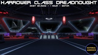 Star Wars Ambience  Harrower Class Dreadnought 1 Hour SWTOR [upl. by Nylirrehs]