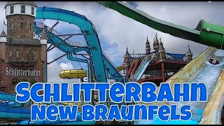 Schlitterbahn New Braunfels Tour and Review with Ranger [upl. by Cesare]