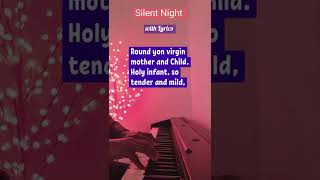 Silent Night Holy Night instrumental with lyrics [upl. by Harned]