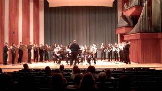 Adagio from Symphony No9 by Gustav Mahler  Penn State Trombone Choir [upl. by Kcyrred]