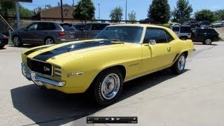 1969 Chevrolet Camaro Z28 RS Start Up Exhaust and In Depth Review [upl. by Ccasi]