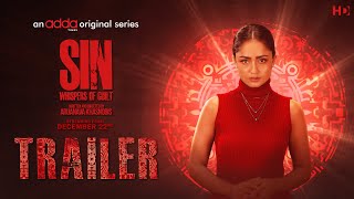 SIN Official Trailer Tridha C MdSahidur RPratik D Arunava Khasnobis December 22nd  Addatimes [upl. by Aiouqahs]