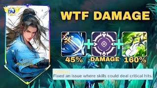 WTF DAMAGE ZILONG NEW ONE SHOT TRICK😱 buff passive ZILONG BEST BUILD 2024  MOBILE LEGENDS [upl. by Tony]