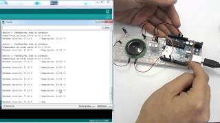 Tutorial  Alarme com sensores de temperatura e umidade [upl. by Antipus]