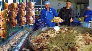 گزارش ضیا،Qabili Pulao Turkmani قابلی پلو ترکمنی Afghani Kabuli Pulao Afghan Rice Recipe [upl. by Bannister]