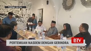 Pertemuan NasDem dan Gerindra terlihat mesra apa respon Buchori [upl. by Atiekram]