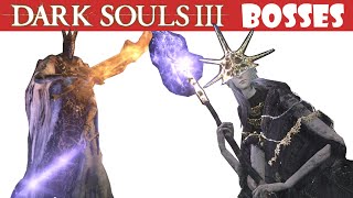 Dark Souls 3 guia PONTIFICE SULYVAHN y ALDRICH EL DEVORADIOSES  Trucos para matar estos bosses [upl. by Adrell531]