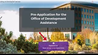 How to Submit a Preapplication for Development on DevPortalAuroraGovorg [upl. by Henke]