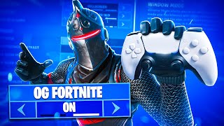 NEW OG fortnite BEST Controller SETTINGS  Sensitivity Guide Tutorial Fortnite Settings Explained [upl. by Esorlatsyrc]