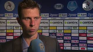 Robert Mühren over de 21 overwinning tegen FC Groningen [upl. by Ngo355]