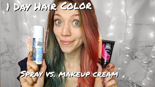 LOreal Colorista 1 DAY HAIR COLOR Review  Spray and Hair Makeup [upl. by Niwrek]