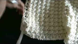 Woven Ribbon  HOW TO LACE RIBBON Trim for Crochet or Knitting Projects 3 [upl. by Ciro144]