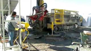 Massenza Drilling Rig  Rod Handling System Sliding Rod Bin 1 [upl. by Drhacir]