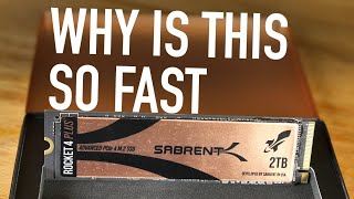 INSANE SPEED Sabrent Rocket 4 Plus 2 TB M2 PCIe 4x4 nvme Review amp Benchmark [upl. by Bihas637]