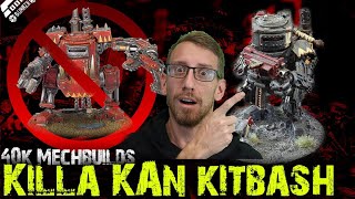 Killa Kan kitbash  40KMECHBUILDS Killa Kan Tutorial  alternative sentinel [upl. by Navad]