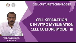 Cell separation amp In vitro myelination cell culture mode  III [upl. by Gustavus26]