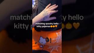 matching spooky hello kitty pajamas [upl. by Kristina]