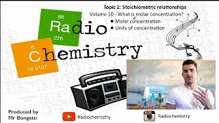 Topic 13 Volume 10  What is molar concentrations Solutions [upl. by Harat700]