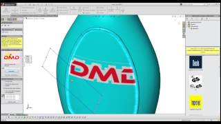 ¿Cómo insertar calcomanías a piezas en SolidWorks [upl. by Leahcimluap]