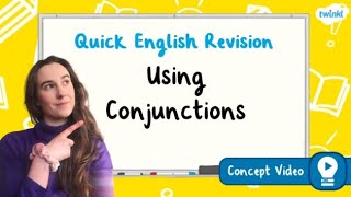 How Do You Use Conjunctions in a Sentence  KS2 English Concept for Kids [upl. by Ytsanyd]