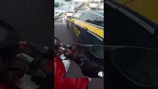 Bati na federal e ainda dei fug depois disso fuga federal policiafederal moto 160 enquadro [upl. by Ahsekim]