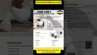 Lemon Guard Disinfectant Cleaner at ArmchemStorecom armchemproducts disinfectantspray lemonguard [upl. by Yanehc]