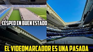 💥 ANÁLISIS CÉSPED RETRÁCTIL y VIDEOMARCADOR ⚠️OBRAS del SANTIAGO BERNABÉU 6 Octubre 2023 [upl. by Kra]